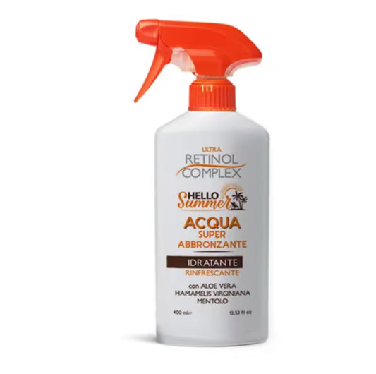 Agua bronceadora