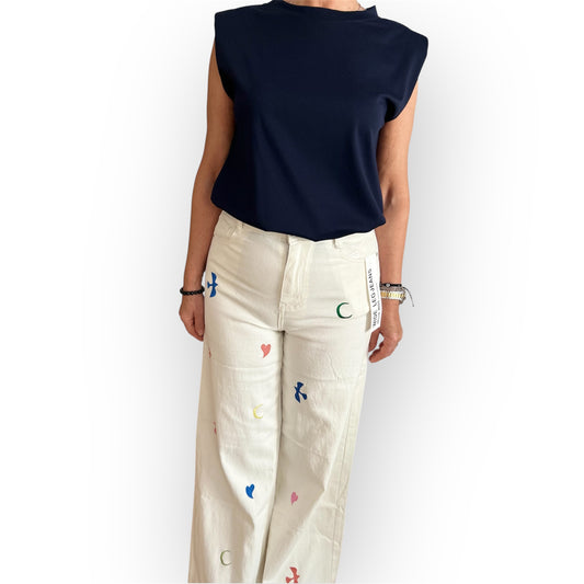 Camiseta Basic Hombrera